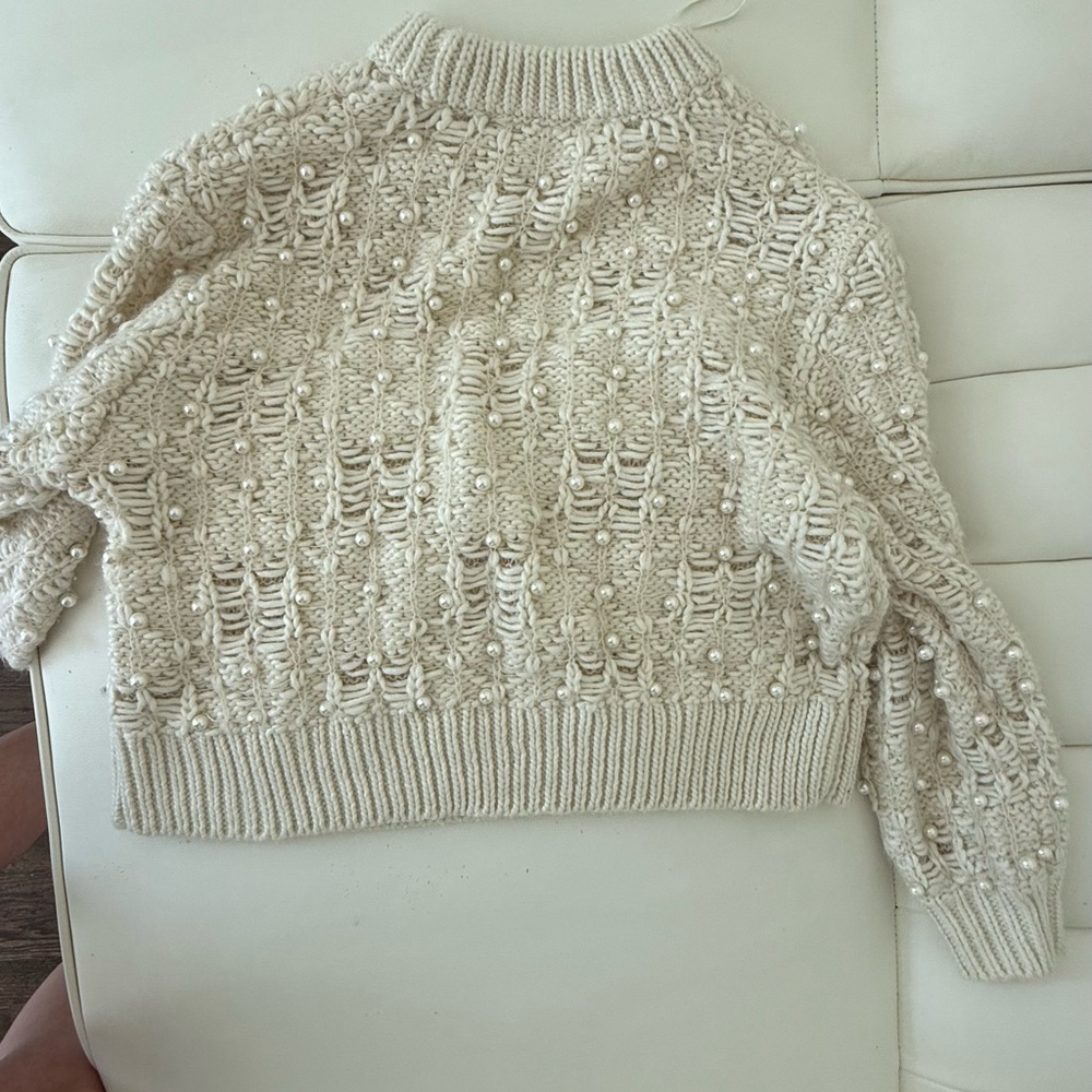 Elegant Cream Sweater